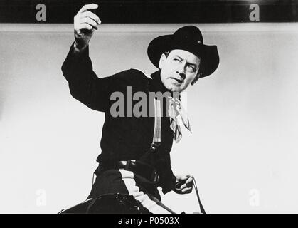 Original Film Titel: DAS PFERD Soldaten. Englischer Titel: DAS PFERD Soldaten. Regisseur: John Ford. Jahr: 1959. Stars: William Holden. Quelle: UNITED ARTISTS/Album Stockfoto