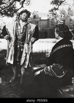 Original Filmtitel: EIN MANN FÜR ALLE JAHRESZEITEN. Englischer Titel: EIN MANN FÜR ALLE JAHRESZEITEN. Regisseur: Fred Zinnemann. Jahr: 1966. Stars: Heinrich VIII. von England; Robert Shaw; PAUL SCOFIELD. Quelle: Columbia Pictures/Album Stockfoto