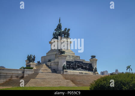 Denkmal für die Unabhängigkeit von Brasilien an der Unabhängigkeit Park (Parque da Independencia) in Ipiranga - Sao Paulo, Brasilien Stockfoto