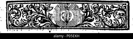 . Englisch: Fleuron aus Buch: eine Verteidigung von englisch Commodities. Als Antwort auf den Vorschlag für den universellen Einsatz der Irischen fertigt, und ganz und gar abzulehnen und den Verzicht auf jede Sache, ist Tragbar, das kommt aus England. Frangimur si Collidimur. Die im Anhang beigefügt ist, eine Elegie auf die viel beklagte Tod von Herrn Demar, der berühmten reichen Mann, der sich in Dublin am 6. Juli, 1720 starb. Durch Dean Swift geschrieben. 79 eine Verteidigung von englisch Commodities Fleuron T 146390-2 Stockfoto