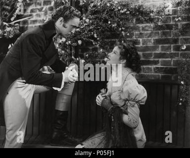 Original Film Titel: QUALITY STREET. Englischer Titel: QUALITY STREET. Regisseur: George Stevens. Jahr: 1937. Stars: Katharine Hepburn; FRANCHOT TONE. Stockfoto