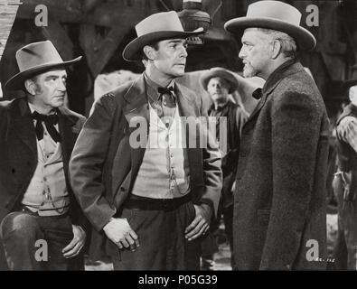 Original Film Titel: Virginia City. Englischer Titel: Virginia City. Regisseur: Michael Curtiz. Jahr: 1940. Stars: Randolph Scott. Credit: WARNER BROS./FIRST NATIONAL/Album Stockfoto