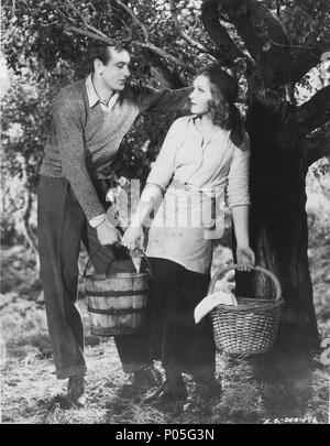 Original Film Titel: Die HOCHZEITSNACHT. Englischer Titel: Die HOCHZEITSNACHT. Film Regie: KING VIDOR. Jahr: 1935. Stars: Gary Cooper; ANNA STEN. Quelle: UNITED ARTISTS/Album Stockfoto