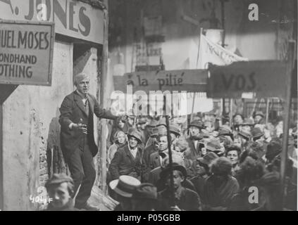 Original Film Titel: DREIGROSCHENOPER, sterben. Englischer Titel: Beggar's Opera. Film Regie: Georg Wilhelm Pabst. Jahr: 1931. Credit: Cortesía Album Stockfoto