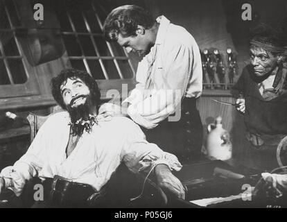 Original Film Titel: blackbeard, der Pirat. Englischer Titel: blackbeard, der Pirat. Regisseur: Raoul Walsh. Jahr: 1952. Stars: ROBERT NEWTON; KEITH ANDES. Credit: RKO/Album Stockfoto