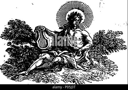 . Englisch: Fleuron aus Buch: ein Dialog auf Schönheit. In der Art und Weise von Plato. 89 ein Dialog auf Schönheit. In der Art und Weise von Plato. Fleuron N 028728-1 Stockfoto