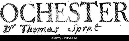 . Englisch: Fleuron aus Buch: Ein Diskurs, den Ld Bischof von Rochester aus dem Klerus der Diözese ist, die an seiner visitation im Jahr 1695. Auf ihren Antrag veröffentlicht. 92 ein Diskurs, den Ld Bischof von Rochester aus dem Klerus der Diözese ist, die an seiner visitation im Jahr 1695 Fleuron T 031962-1 Stockfoto