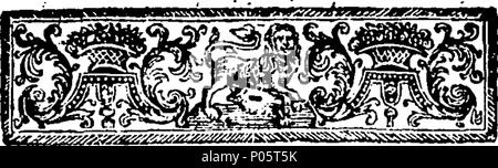 . Englisch: Fleuron aus Buch: eine freundliche Ermahnung an Kollegen in der Kommission des Friedens. Oder, ein Bericht über einige spät außerordentlichen Verfahren von ein paar Westminster Richter gegen ein Gentleman, für stehende der Freund der eine unschuldige Person verpflichtet, die Gate-House, wegen des Verdachts der Kapitalverbrechen; zugunsten der Betreff, treu und wahrhaft angegeben, mit großen Beobachtungen darauf, auf die Pflicht der Gerechtigkeit des Friedens, auf Ziele und auf dem Stand des Rechts im Allgemeinen. Mit einigen Reflexionen über unsere gegenwärtige politische und religiöse Streitigkeiten. In einer bescheidenen Darstellung zu einer edlen Herrn Stockfoto