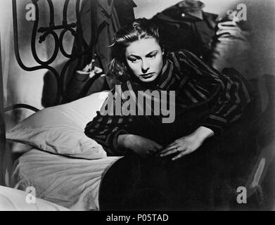 Original Film Titel: STRÓMBOLI. Englischer Titel: STRÓMBOLI. Regisseur: Roberto Rossellini. Jahr: 1950. Stars: Ingrid Bergman. Credit: RKO/Album Stockfoto