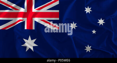 Flagge Australien Hintergrund Stockfoto