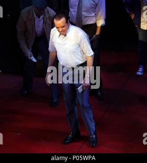 Chazz Palminteri, Hudson Loverro in ''A Bronx Tale'' Broadway Spiel am Longacre Theatre auf W. 48 St 6/6/2018 Foto von John BarrettPHOTOlink.net 917-754-8588 Stockfoto