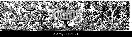 . Englisch: Fleuron aus Buch: eine Demonstration des Messias. In denen die Wahrheit der christlichen Religion erwiesen ist, gegen alle Feinde davon; aber vor allem gegen die Juden. In drei Teile. Durch ... Richard spät Herrn Bischof von Bath und Wells. 81 eine Demonstration der Messias Fleuron T 082372-20 Stockfoto