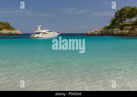 Strand Cala Gran, Cala Dor, Mallorca, Spanien, Europa Stockfoto