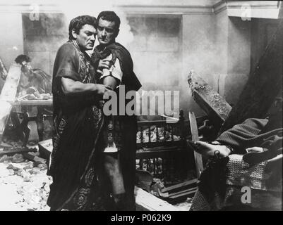 Original Film Titel: PONZIO PILATO. Englischer Titel: PONTIUS PILATUS. Film Regie: IRVING RAPPER; GIAN PAOLO CALLEGARI. Jahr: 1962. Stars: Jean Marais. Credit: GLOMER FILM/Album Stockfoto