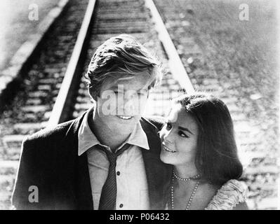 Original Film Titel: DIESE EIGENSCHAFT WIRD VERURTEILT. Englischer Titel: DIESE EIGENSCHAFT WIRD VERURTEILT. Regisseur: Sydney Pollack. Jahr: 1966. Stars: Natalie Wood, Robert Redford. Quelle: Paramount/SEVEN ARTS/RAY STARK/Album Stockfoto