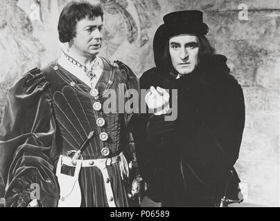 Original Film Titel: Richard III. Englischer Titel: Richard III. Regisseur: Laurence Olivier. Jahr: 1955. Stars: Laurence Olivier. Credit: OLIVIER PRÜFSPITZEN/LONDON FILMS/BIG BEN FILME/Album Stockfoto