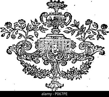 . Englisch: Fleuron aus Buch: eine abschreckende aus Sabbath-Breaking; in einer Predigt liefern würde April 22d, 1733. 96 eine abschreckende aus Sabbath-Breaking; in einer Predigt liefern würde April 22d, 1733. Fleuron T 002346-4 Stockfoto