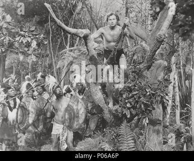 Original Film Titel: TARZAN UND DIE GEFAHR. Englischer Titel: TARZAN'S MATE IN GEFAHR. Regisseur: Byron Haskin. Jahr: 1951. Stars: LEX BARKER. Credit: RKO/Album Stockfoto