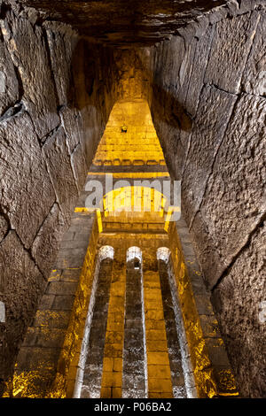 Gefängnis von Dara antike Stadt in Mardin, Türkei. Stockfoto