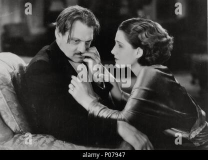 Original Film Titel: eine freie Seele. Englischer Titel: eine freie Seele. Film Regie: Clarence Brown. Jahr: 1931. Stars: Norma Shearer; LIONEL BARRYMORE. Credit: M.G.M/Album Stockfoto