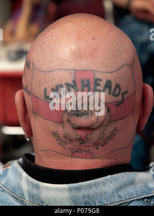 Skinheads in Brighton Stockfoto