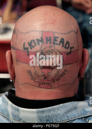 Skinheads in Brighton Stockfoto