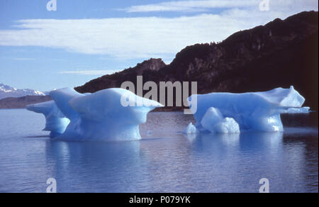 Vicente Perez Rosales National Park, der Monte Tronador 3460 m, Chile 1997 Stockfoto