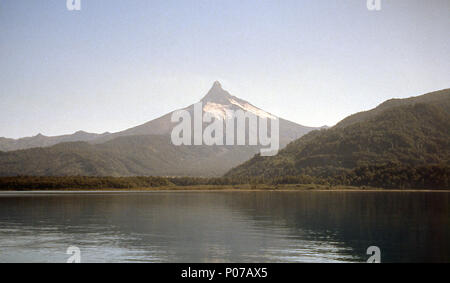 Vicente Perez Rosales National Park, der Monte Tronador 3460 m, Chile 1997 Stockfoto