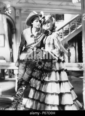 Original Film Titel: Barbary Coast. Englischer Titel: Barbary Coast. Regisseur: Howard Hawks. Jahr: 1935. Stars: JOEL MCCREA, MIRIAM HOPKINS. Quelle: UNITED ARTISTS/Album Stockfoto