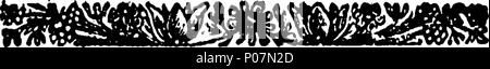 . Englisch: Fleuron aus Buch: eine echte und insbesondere unter Berücksichtigung der späten Enterprise an der Küste von Frankreich, 1758. Durch einen Offizier. In einem Brief an einen Freund. 110 Eine echte und insbesondere unter Berücksichtigung der späten Enterprise an der Küste von Frankreich, 1758 Fleuron T 072993-2 Stockfoto