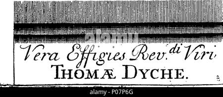 . Englisch: Fleuron aus Buch: ein Führer der Englischen Sprache. In zwei Teile. Der erste richtige für Anfänger, eine natürliche und einfache Methode auszusprechen und beide gemeinsamen Worten ausdrücken, und Eigennamen, bei denen besondere Vorsicht hatte den Akzent für die Verhinderung von Vicious Aussprache zu zeigen. Die Zweite, für Wie werden  Spybotsddisabled würde bis zu einem gewissen Reifegrad des Gerichts, mit den Bemerkungen auf den Klang der Buchstaben und Diphthonge, Regeln für die wahre Aufteilung der Silben, und die Verwendung von Großbuchstaben, stoppt und Marken, mit großen Tischen von Abkürzungen und Unterscheidungen der Worte, und mehrere Alphabete der Instru Stockfoto