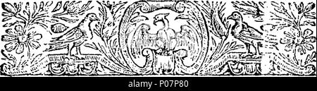 . Englisch: Fleuron aus Buch: ein Führer der Englischen Sprache. In zwei Teile. Der erste richtige für Anfänger, eine natürliche und einfache Methode, auszusprechen und beide gemeinsamen Worten ausdrücken, und Eigennamen, bei denen besondere Vorsicht hatte der Akzent, zur Vermeidung von Vitious Aussprache zu zeigen. Die Zweite für Wie werden  Spybotsddisabled würde bis zu einem gewissen Reifegrad des Gerichts, mit Bemerkungen zu den Klängen der Buchstaben und Diphthongen; Regeln für die wahre Aufteilung der Silben, und die Verwendung von Großbuchstaben, stoppt, und markiert: Mit großen Tabellen der Abkürzungen und die Unterschiede der Worte; und mehrere Alphabete von Co Stockfoto