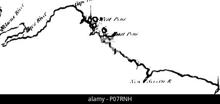 . Englisch: Fleuron aus Buch: eine Reise von der Prince of Wales's Fort in der Hudson's Bay, an der nördlichen Ozean. Im Auftrag von der Hudson's Bay Company, die für die Entdeckung der Kupferminen, North West Passage, &c. in den Jahren 1769, 1770, 1771, and 1772. Von Samuel Hearne. 116 eine Reise von der Prince of Wales's Fort in der Hudson's Bay, an der nördlichen Ozean Fleuron T 146967-7 Stockfoto