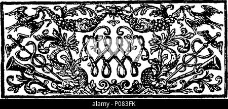 . Englisch: Fleuron aus Buch: ein Brief von einem jungen Geistlichen, der Reverend Dr. Hase, Dekan von Worcester, für seine Visitation-Sermon in Putney. 121 einen Brief von einem jungen Geistlichen, der Reverend Dr. Hase, Dekan von Worcester, für seine Visitation-Sermon in Putney Fleuron N 034181-2 Stockfoto