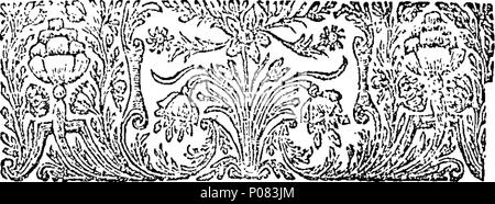 . Englisch: Fleuron aus Buch: Ein Brief erweist, warum unsere englischen Bibeln so viel aus der Septuaginta unterscheiden, obwohl beide werden aus dem Hebräischen übersetzt. 121 ein Brief erweist, warum unsere englischen Bibeln so viel aus der Septuaginta unterscheiden, obwohl beide von der Hebräischen original Fleuron T 072135-1 übersetzt werden. Stockfoto