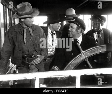 Original Film Titel: BIEGUNG DES FLUSSES. Englischer Titel: BIEGUNG DES FLUSSES. Regisseur: ANTHONY MANN. Jahr: 1952. Stars: James Stewart, ARTHUR KENNEDY. Quelle: UNIVERSAL PICTURES/Album Stockfoto