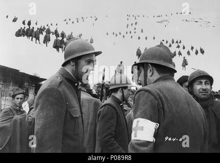 Original Film Titel: der Abschied von der Arme. Englischer Titel: ABSCHIED VON WAFFEN. Regisseur: CHARLES VIDOR. Jahr: 1957. Stars: Rock Hudson. Quelle: 20th Century Fox/Album Stockfoto