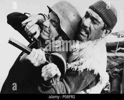 Original Film Titel: die Kanonen von Navarone. Englischer Titel: die Kanonen von Navarone. Film Regie: J.LEE THOMPSON. Jahr: 1961. Stars: Anthony Quinn. Quelle: Columbia Pictures/Album Stockfoto