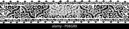 . Englisch: Fleuron aus Buch: eine Reise durch England. In den vertrauten Briefen aus einem gentlemam [sic] hier, an seinen Freund im Ausland. Vol. II. 116 eine Reise durch England Fleuron N 029189-40 Stockfoto