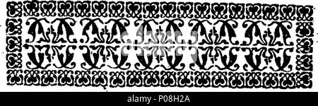 . Englisch: Fleuron aus Buch: eine Reise durch Schottland. In den vertrauten Briefen von einem Herrn hier, an seinen Freund im Ausland. Die dritte Band, die compleats Großbritannien. Durch das Thema der Reise durch England. 116 eine Reise durch Schottland Fleuron T 057751-12 Stockfoto