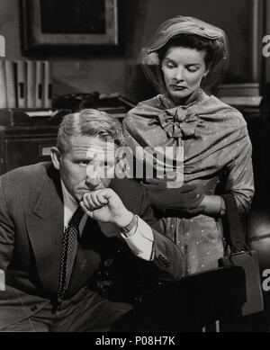 Original Film Titel: ADAM'S RIB. Englischer Titel: ADAM'S RIB. Regisseur: George Cukor. Jahr: 1949. Stars: Spencer Tracy, Katharine Hepburn. Credit: M.G.M/Album Stockfoto