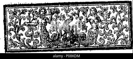 . Englisch: Fleuron aus Buch: Ein Brief an einen englischen Mitglied des Parlaments, von einem Gentleman in Schottland, in Bezug auf die Sklavische Abhängigkeiten, die einen großen Teil der Nation ist noch in der, durch Vorzüge, Stationen, Reliefs und andere Überreste der feudalen Gesetz, und durch clanships und Zehnten. 122 in einem Brief an einen englischen Mitglied des Parlaments Fleuron N 019536-2 Stockfoto