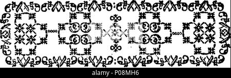 . Englisch: Fleuron aus Buch: ein Brief an die E-B-. 124 in einem Schreiben an die E-B-. Fleuron N 010651-5 Stockfoto