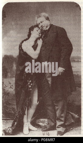 . English: Ada Isaacs Menken (1835-1868) und Alexandre Dumas der Ältere (1802-1870) in einer Kulturgeschichte von Alphonſe Liébert. . 1867. Alphonse Liébert (1827-) Alternative Namen Alphonse J. Liebert; Alphonse Liibert; Alphonse J. Liébert Beschreibung der französische Fotograf und Verleger Geburtsdatum / Tod 1827 1913/1914 Ort der Geburt / Todes Tournai Paris Authority control: Q 18507746 95913405 ISNI VIAF:?:? 0000 0001 1578 7596 ULAN:? 500036982 LCCN:?n? 1066981957 2001060977 GND: WorldCat 272 AIMenkenADumas 1867 i Stockfoto