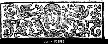 . Englisch: Fleuron aus Buch: Eine mathematische Mischung in vier Teile: I. ein Essay auf die wahrscheinliche Lösung des 45 überraschenden Paradoxien, in Gordon's Geographie. Ii. Fifty-Five neue und erstaunliche Paradoxien, einige in Vers, einige in Prosa, mit ihren Lösungen. Iii. Antworten, die in den hundert Arithmetische Probleme, Links unanswer in Hill's Arithmetick, und Alexander's Algebra. Iv. Sonstige Vorschriften über die Bildung von Aenigma, Fragen, die Lehre von der Finsternisse, von Pendeln, die Gleichung von Zeit, über Ostern, &c. Durch ein Liebhaber des mathematicks. 130 Eine mathematische Mischung in vier Stockfoto