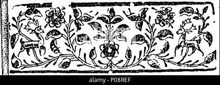 . Englisch: Fleuron aus Buch: Eine mathematische Mischung in vier Teile: I. ein Essay auf die wahrscheinliche Lösung des 45 überraschenden Paradoxien, in Gordon's Geographie. Ii. Fifty-Five neue und erstaunliche Paradoxien, einige in Vers, einige in Prosa, mit ihren Lösungen. Iii. Antworten, die in den hundert Arithmetische Probleme, Links unanswer in Hill's Arithmetick, und Alexander's Algebra. Iv. Sonstige Vorschriften über die Bildung von Aenigma, Fragen, die Lehre von der Finsternisse, von Pendeln, die Gleichung von Zeit, über Ostern, &c. Durch ein Liebhaber des mathematicks. 130 Eine mathematische Mischung in vier Stockfoto