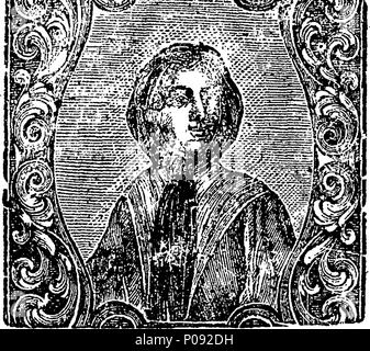 . Englisch: Fleuron aus Buch: Eine neue Elegie, die viel beklagte Tod des Herrn Abgeordneten Selina, Ende Gräfin von Huntingdon, der dieses Leben verlassen, an ihrem Haus im Spa Bereich, am Freitag, 87. 147 Eine neue Elegie Fleuron N 010141-1 Stockfoto