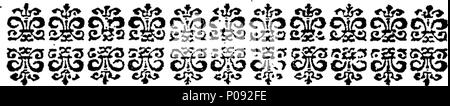 . Englisch: Fleuron aus Buch: Eine neue englische Grammatik, durch Frage und Antwort; mit Noten. Mit kurzen, aber schlicht und umfassende Regeln für das Gespräch oder Englisch richtig schreibt: Frei von allen unnötigen Schwierigkeiten; und die nützlichsten Regeln unterscheiden sich von den weniger nützlich, um in einem größeren Buchstaben gedruckt wird. Zu dem wird hinzugefügt, eine geeignete Anlage. Von den besten Behörden, methodized und mit neuen Beobachtungen durchsetzt zusammengestellt. 147 Eine neue englische Grammatik, durch Frage und Antwort; mit Noten Fleuron T 118072-26 Stockfoto