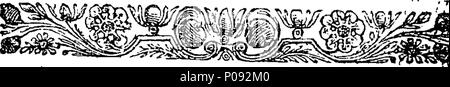 . Englisch: Fleuron aus Buch: ein Konto von einem späten Riot in Exeter. Von John Cennick, Ende des Lesens in Berkshire. 288 Ein Konto eines späten Riot in Exeter. Von John Cennick, Ende des Lesens in Berkshire. Fleuron T 071588-2 Stockfoto