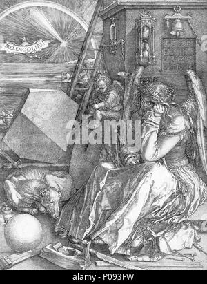 275 Albrecht Dürer: Melencolia I-WGA07320 Stockfoto